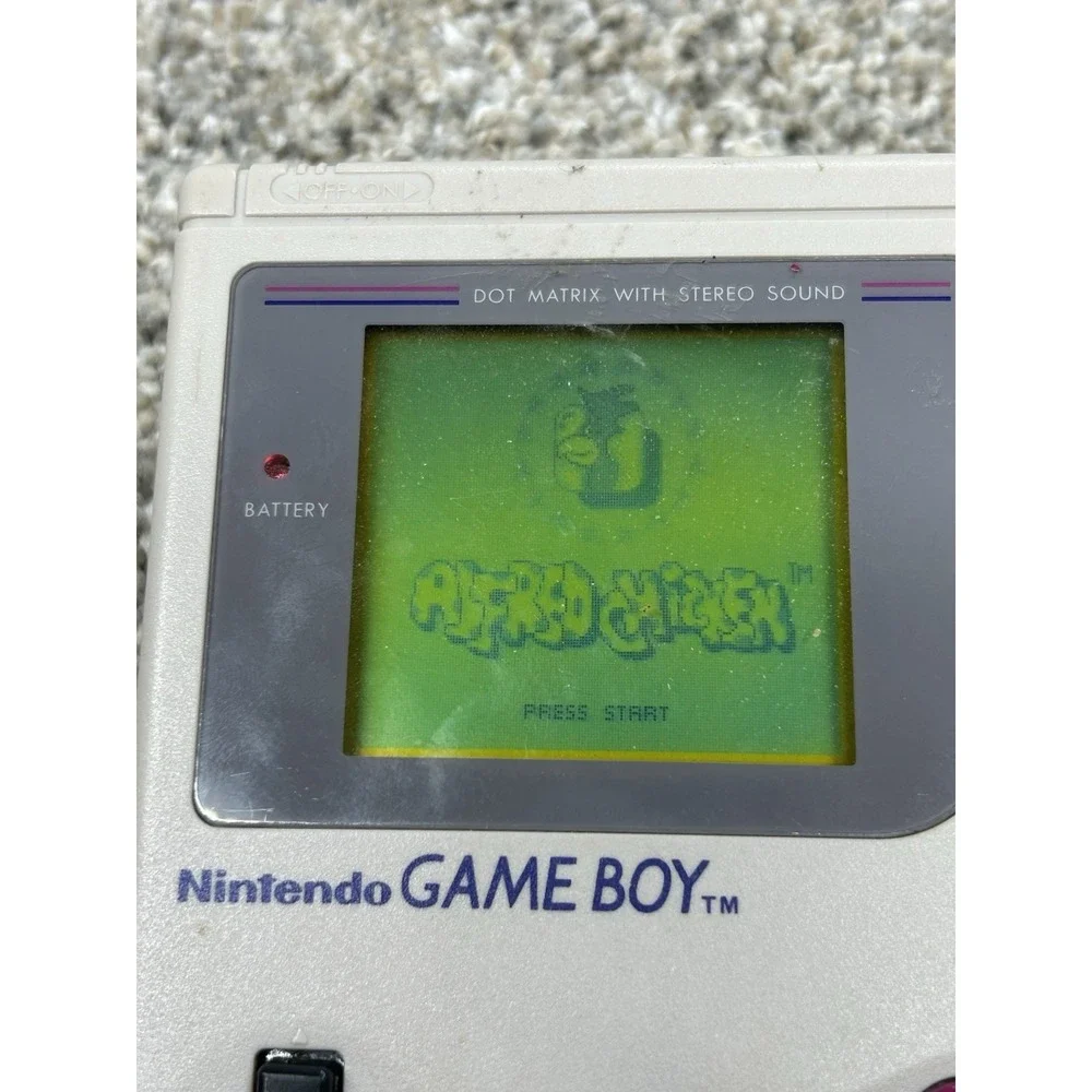 Gameboy Alfred Chicken Cartridge Nintendo Game Manual Vintage